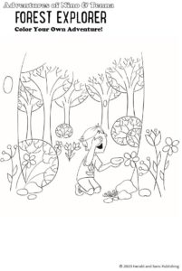 coloring page from Forest Explorer