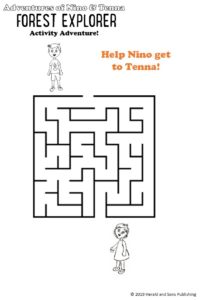 maze activity from Forest Explorer