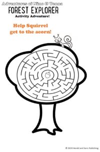 maze activity from Forest Explorer