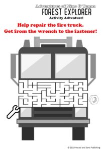 maze activity from Forest Explorer