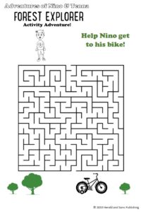 maze activity from Forest Explorer